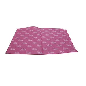 Unique Design Gift Packaging Custom Logo Wrapping Tissue Paper for cloth Packaging